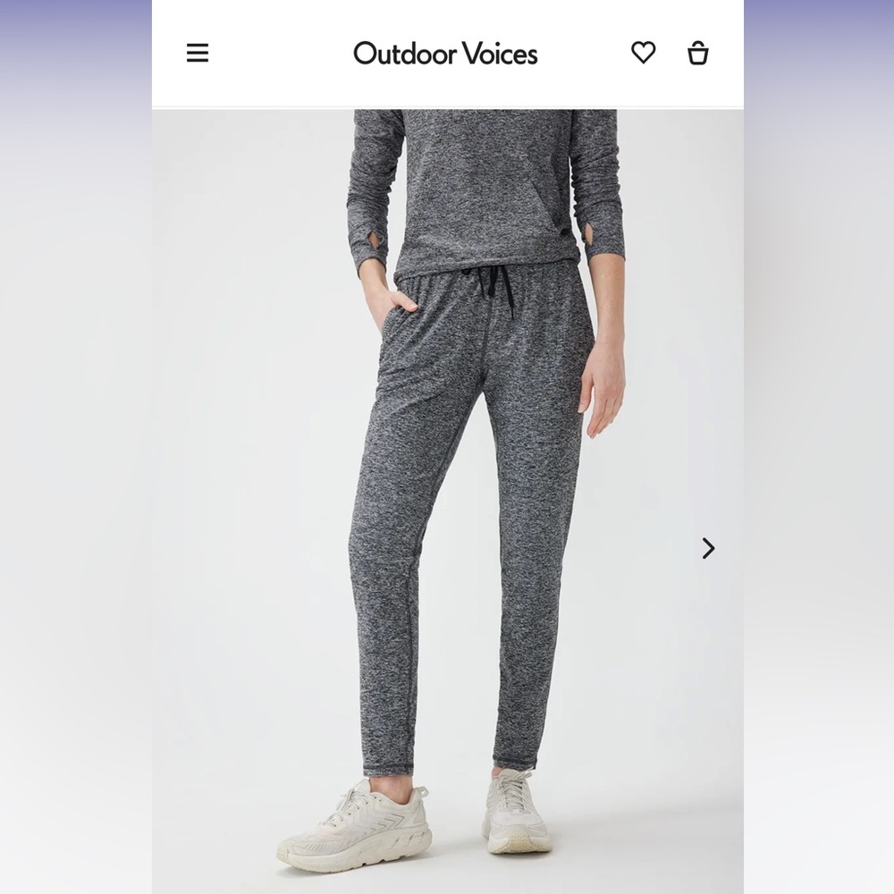 Outdoor Voices cloud knit sweat pant